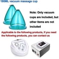 thumbnail image 4 of Electric Vacuum Body Shaping Machine Butt Suction Cup, L-XXL Large Body Massage Tank, Used for Butt Lifting Body Massage,21CM/8.2in/180ml, 4 of 5