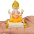 thumbnail image 5 of IBA Indianbeautifulart&nbsp;Lord Ganesha&nbsp;Murti Religious Hindu God Figurine&nbsp;Elephant&nbsp;God&nbsp;For Car Dashboard Auspicious Hindu God Idol For Home/ Office/ Temple-3G, 5 of 8