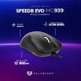 thumbnail image 3 of Mouse Gamer Balam Rush Speeder EVO MG939 12800dpi 6 botones Alámbrico Negro BR-936880, 3 of 5