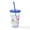 Blue, variant on CafePress - Peppa Pig: Splish Splash - 16 Ounce Classic Clear Insulated Double Wall Tumbler Cup with Lid Straw , Reusable