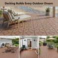 thumbnail image 7 of TigBond 12"x12"Floor Tile,Interlocking Deck Tiles,Outdoor and Indoor Waterproof Plastic Flooring with Anti-Slip Surface | Heavy-Duty,Easy DIY Installation, 7 of 7