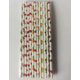 thumbnail image 1 of Pajita de papel desechable, biodegradable, original, apta para uso alimentario, para niños, 1 of 6