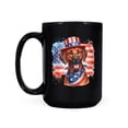 thumbnail image 2 of Patriotic Rhodesian Ridgeback Celebrates 4th of July Mug Ridgebacks Dog Lover Gifts Coffee Tea Cup - 02009, 2 of 4