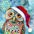 thumbnail image 1 of 5D DIY Kit Búho Navideño Del 30x30cm, 1 of 9