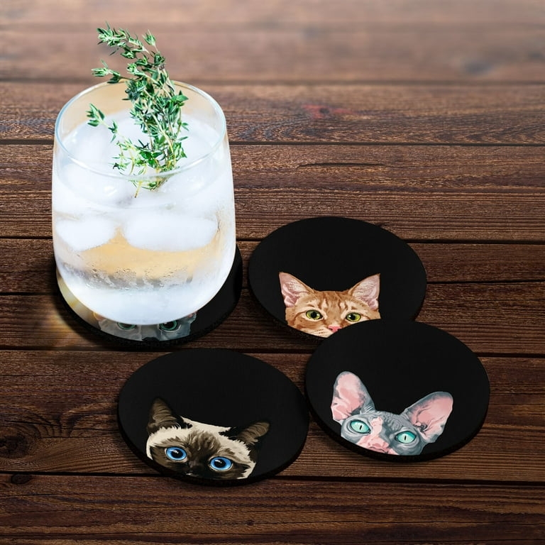 Calico Cat Car Coaster