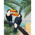 thumbnail image 2 of Penner, Janelle 12x14 White Modern Wood Framed Museum Art Print Titled - Welcome to Paradise VII, 2 of 4