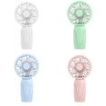 thumbnail image 4 of Langgg ABS Cute Handheld Small Fan With Long Endurance Battery For Compact And Convenient To Carry Mini Fan blue, 4 of 6