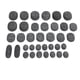 thumbnail image 5 of Juego de piedras de Basalto ANGGREK 36 Piezas Para SPA, 5 of 7