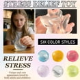 thumbnail image 2 of Coconut Oil Ball Squishy Toys, Coconut Oil Ball Squishy, Shaped Stress Balls, Slow Rebound Clear Squeeze Fidget Toy Anxiety Relief Soft Stress Ball Pinch Sensory Toy, 2 of 8