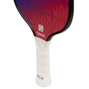 ONIX V3 Fiberglass Pickleball Paddle, Polypropylene Core, For All Ages and Skill Levels, 8 oz, Blue/Red