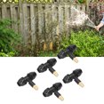 thumbnail image 4 of Tee Misting Nozzle, Water Saving 5PCS Misting Nozzles With Tee Lock For 9/12 Water Hose Connect For Garden, 4 of 8