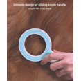thumbnail image 3 of Pet Grooming Comb, Comb Comb Cleaning Products Tight Slicker, 3 of 3