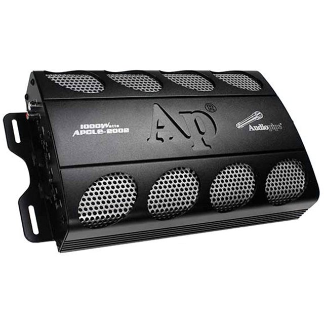 AudioPipe APCLE-2002 Amplificateur Stéréo de Voiture Classe AB 1000 Watts 2 Canaux