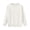 White, variant on mgoYE Girls Crewneck Knit Pullover Sweaters Long Lantern Sleeve Oversized Knit Cute Jumper Tops Size 11-13 Years