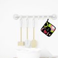 thumbnail image 3 of Carolines Treasures AM1002-JPTHD Letter J Monogram - Retro in Black Pair of Pot Holders , 7.5HX7.5W, multicolor, 3 of 3