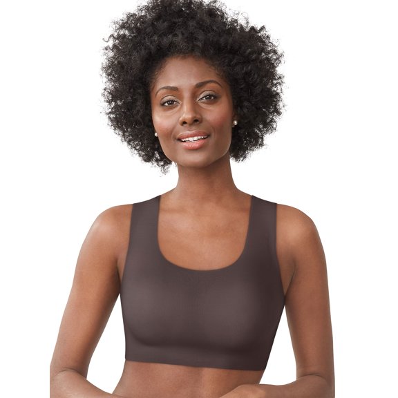 Bali Comfort Revolution EasyLite Wireless Bra Warm Cocoa Brown M Women's