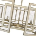 thumbnail image 3 of Golden Lighting Marco 8-light Chandelier in Matte Black, 3 of 10