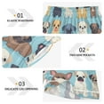 thumbnail image 2 of joogoo Women's Pajama Lounge Shorts Doodle Animal Dog Bottoms Sleep Short XL, 2 of 7