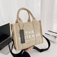 thumbnail image 2 of Marc Jacobs Lona TOTE BAG Fashion Designer Bolso De Lujo Marca Original El Hombro Femenino, 2 of 4