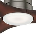 thumbnail image 6 of 50450-Casablanca Fans-Piston - 3 Blade 52 Inch Ceiling Fan with Handheld Control in Casual Modern Style and includes 3 Motor Speed settings-Brushed, 6 of 14