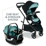 Britax Willow Brook S+ Baby Travel System, Infant Car Seat and Stroller Combo, Jade Onyx, 43 lb.