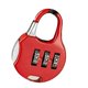 thumbnail image 4 of Tough Alloy Steel Padlock with 3 Digits Password Combination for Luggage, 4 of 7