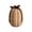A Brown, variant on Small Wicker Pumpkin Decor Fall Home Decor Indoor Rustic Farmhouse Style for Halloween Thanksgiving Autumn Table Party Display