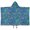 Blue Cartoon Dinosaurs-3, variant on Blue Cartoon Dinosaurs Party Pattern Hooded Bath Towel,50"x30" for Ages 3 To 12 Kids, Quick Dry Lightweight Soft Microfiber Hood Beach Towel Cover Up for Kids