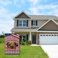 thumbnail image 2 of 250 Years America Garden Flag,250th Anniversary USA Patriotic Flag Double-Sided Flag with Eagle Liberty Bell Statue of Liberty,1776-2026 Commemorative,12 x 18 Inch, 2 of 7