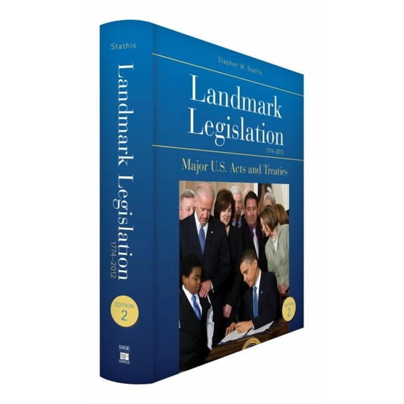 Landmark Legislation 1774-2012, (Hardcover)