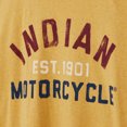 thumbnail image 4 of Indian Motorcycle Men's Watercolor Ringer Tee, Yellow | 2833403, 4 of 7