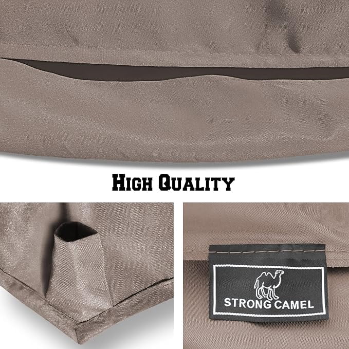 9ft Umbrella Top Cover Only Canopy 8rib Patio Replacement Canopy Outdoor (Canopy Only)