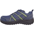 thumbnail image 5 of ABSOLUTE FOOTWEAR Mens Slip On Lace Up Mesh Steel Toe Cap Trainer Sneakers Shoes - Navy - US 7.5, 5 of 7