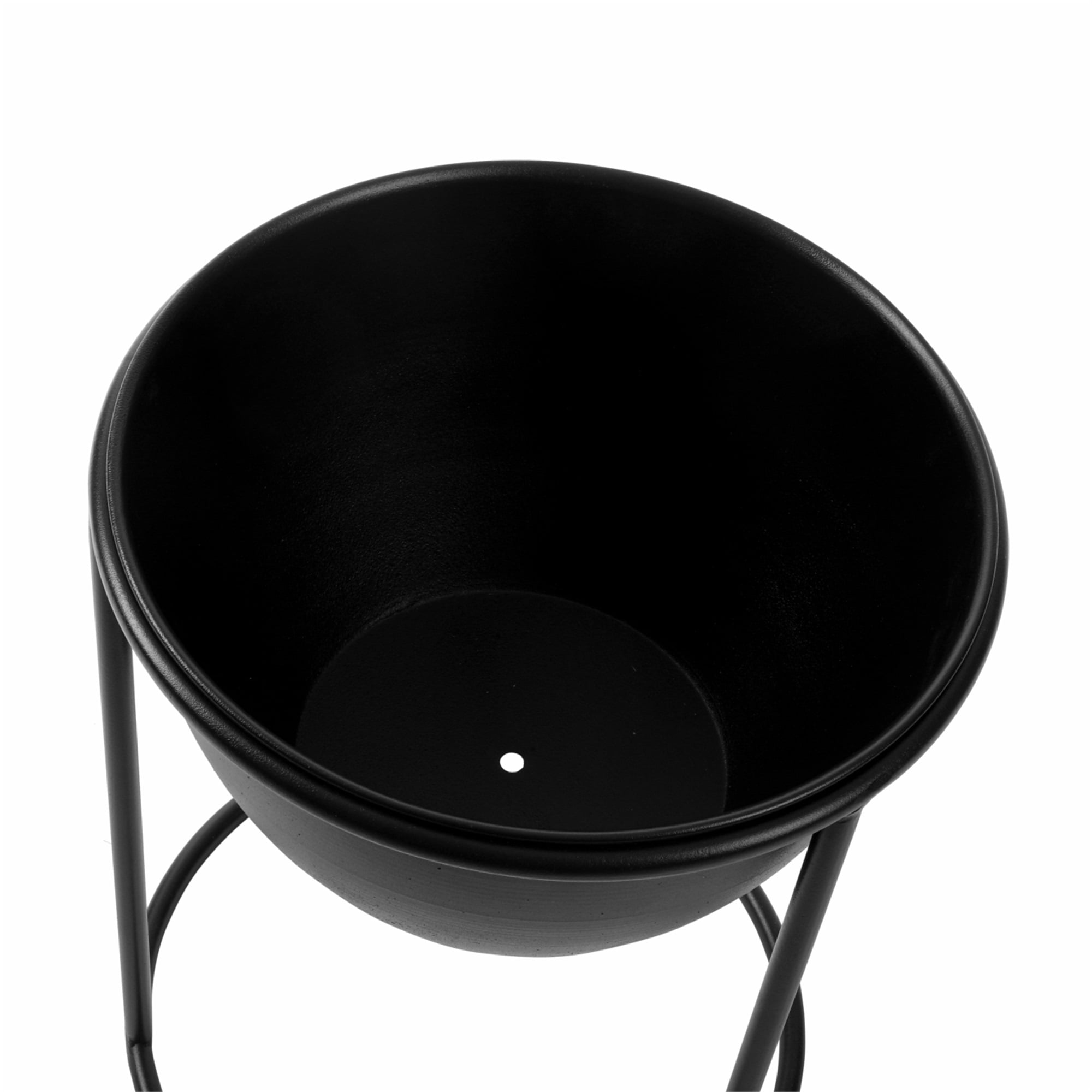 Resenkos Round Vanity Stool Chair for Makeup Room, Vanity Bench Foot Stools Ottoman with Metal Legs