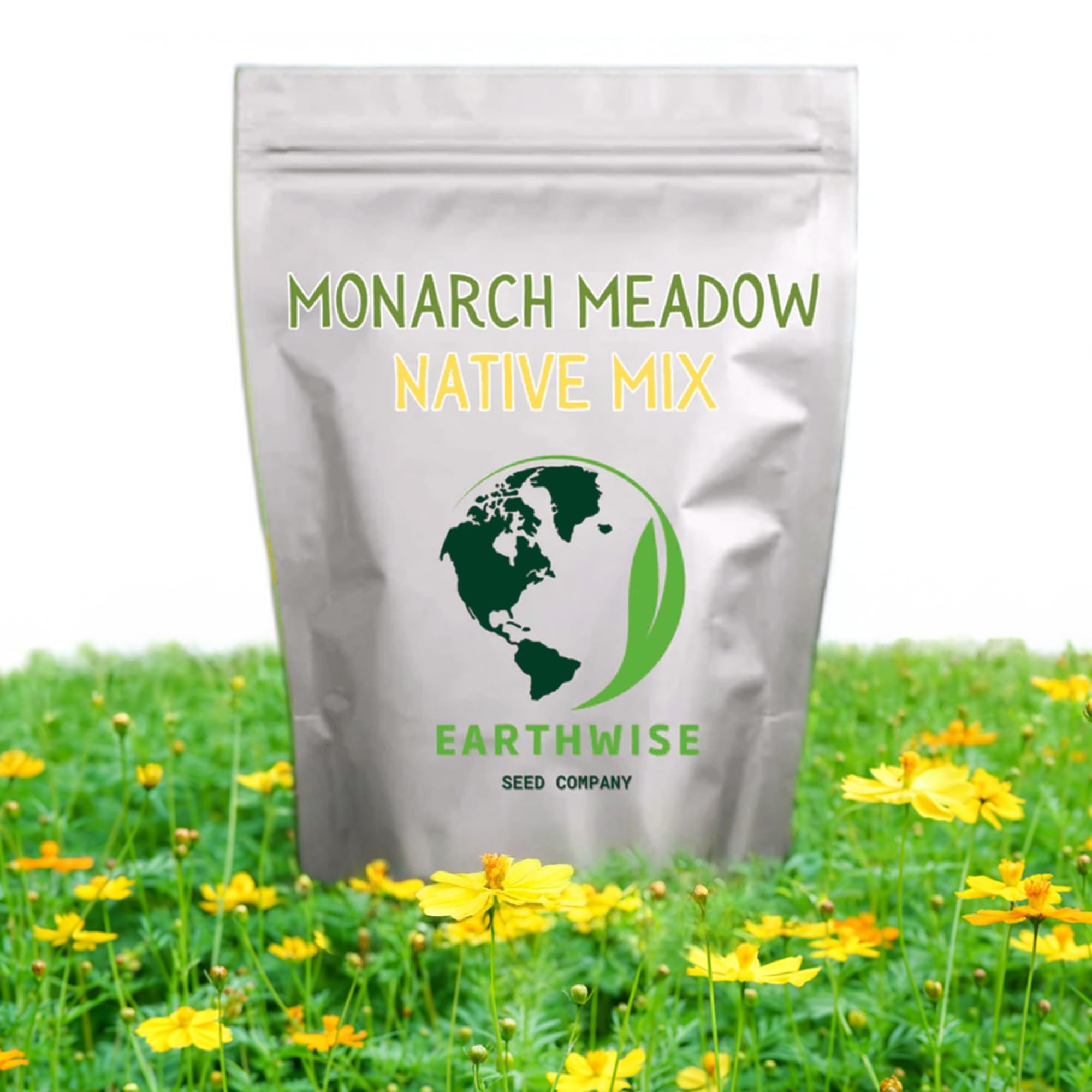 Earthwise Monarch Meadow Native Mix – 1/2lb = 1200sqft