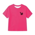 thumbnail image 4 of JAJAHO Boys Graphic Tees Summer T Shirts For Boy Short Sleeve Retro Streetwear Lightweight Loose Fit Crewneck Tshirt Kids 2-13Y Versatile Tops, 4 of 5