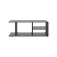 thumbnail image 2 of Black Entertainment Center with Large Compartment Ideal for All - Sized Living Rooms, 2 of 3