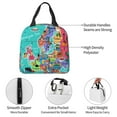thumbnail image 4 of Pofeuu Cartoon Map Of Europe Print Lunch Bag Lunch Box Insulated Lunch Bag Adult Lunch Box for Men and Women, 4 of 8