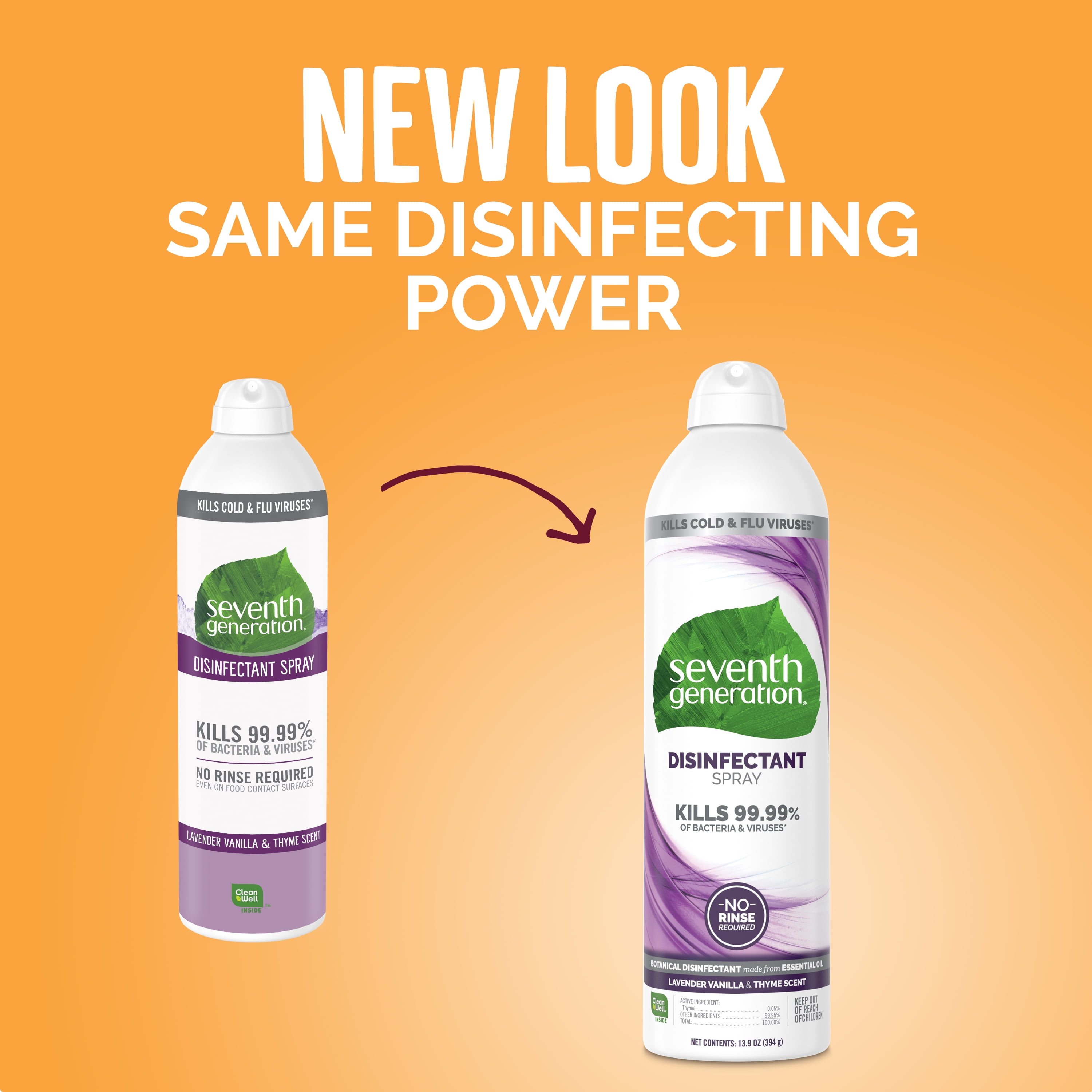 Seventh Generation Disinfectant Spray Lavender Vanilla And Thyme 13 9 Oz Walmart Com Walmart Com Seventh Generation Disinfectant Spray Lavender Vanilla And Thyme 13 9 Oz Walmart Com Walmart Com