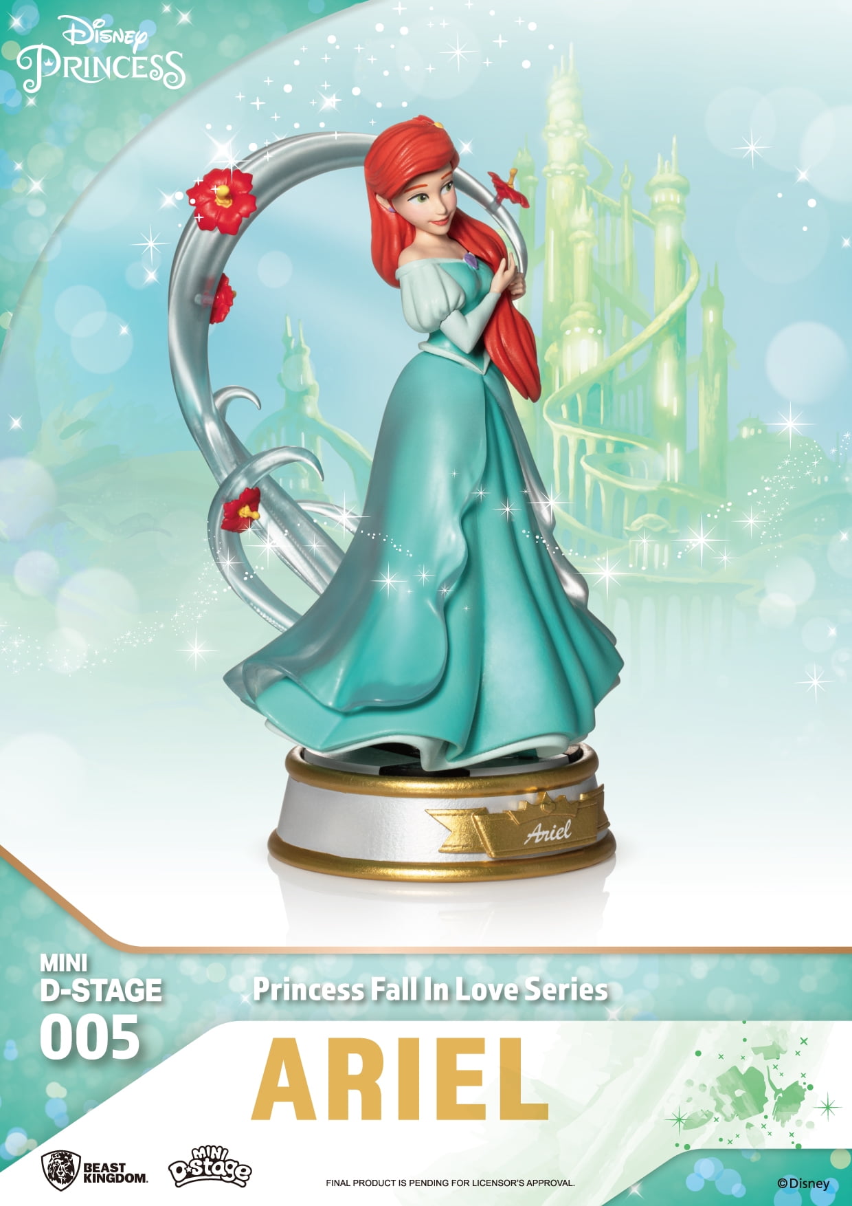 Princess Fall In Love Series-Ariel (Mini Diorama Stage)