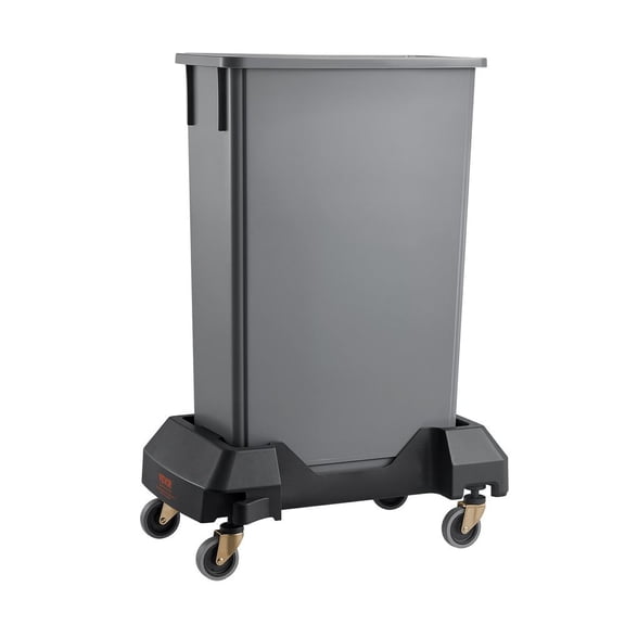 Slim Trash Can Dolly with Wheel Fit 16/23 Gal Container Bin 200lbs Heavy Duty