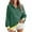 Army Green, variant on Oversized Sweatshirt for Women Striped Quarter Zip Pullover Tops Long Sleeve V Neck Shirts Fashion Fall Outfits