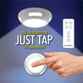 thumbnail image 3 of Bell + Howell Bionic LED Puck Lights 3-Pack – Wireless Under Cabinet Lighting with Remote Control, 3 of 6