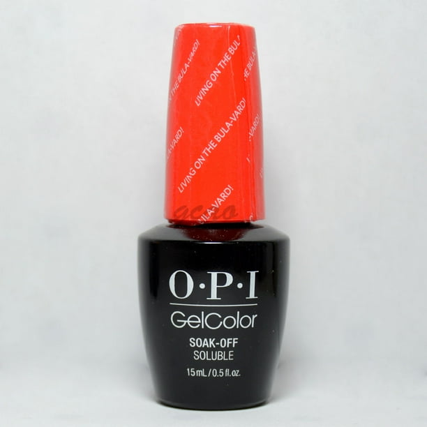 OPI - OPI Soak-Off UV Gel Polish Living on the bula vard GCF81 - Walmart.com - Walmart.com