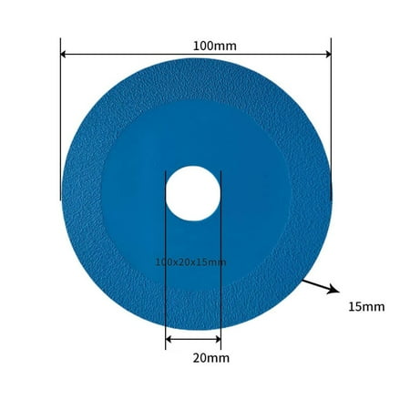 

1Pc Glass Cutting Disc 100Mm Saw Blade Diamond Marble Wine For Angle Grinder