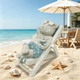 thumbnail image 5 of Liamobondopolis Bear Statue With Lounge Chair and Drink for home decor living room Coastal Whimsical Decor Indoor Shelf and Entryway 5.4 in Tall, 5 of 8