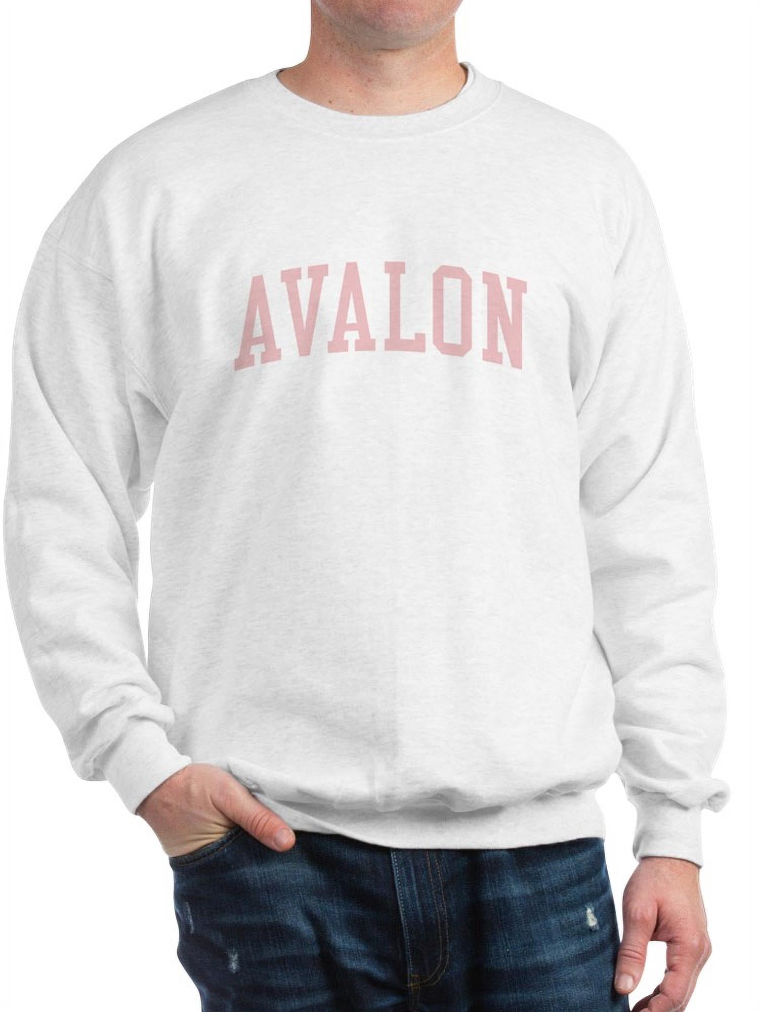 CafePress - Avalon New Jersey NJ Pink - Crew Neck Sweatshirt - Walmart.com