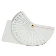 thumbnail image 1 of Joint Goniometer, Acrylic 180 Degrees Easy Observation Finger Joint Goniometer Transparent Clear Scale Strong  for Architectural Drawings, 1 of 7