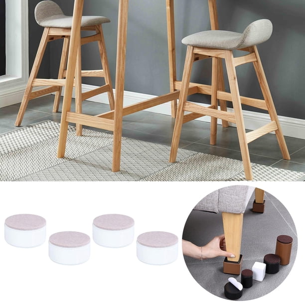 Elevadores de muebles Yotijar Protectores de pies de muebles 60x32mm
