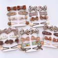 thumbnail image 1 of 8Pcs/Set Cartoon Printing Bows Baby Hair Clips Girls Sweet Hairpins Cute Print Boutique Kids Headwear Hairclip Hair Accessories1 He Qiyong unisex, 1 of 1